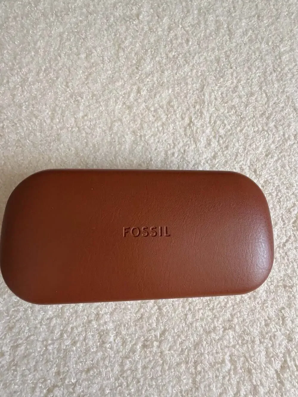 Fossil Aviator Sunglasses Green & Gold with Hard Case
